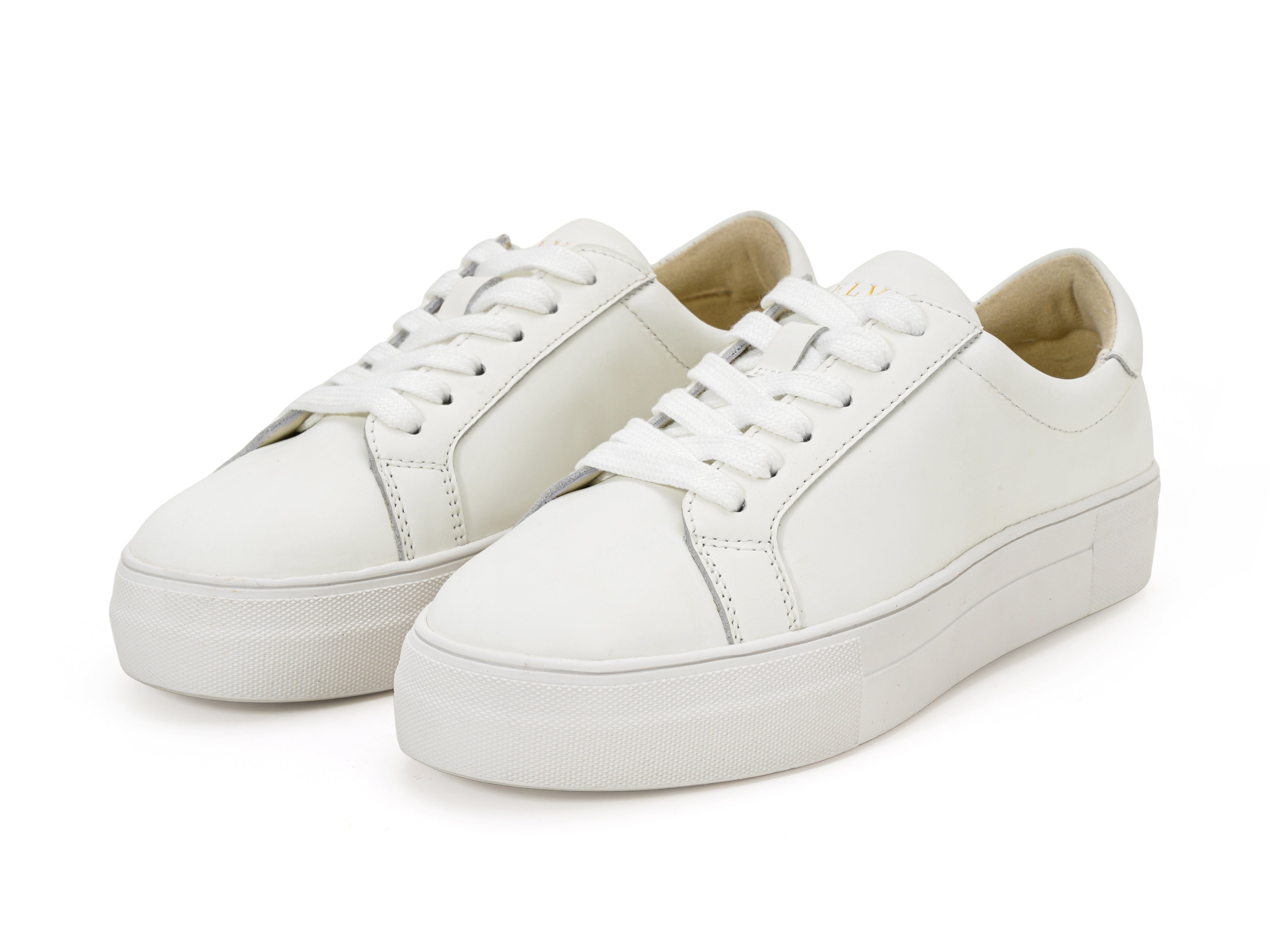 White Leather Sneakers