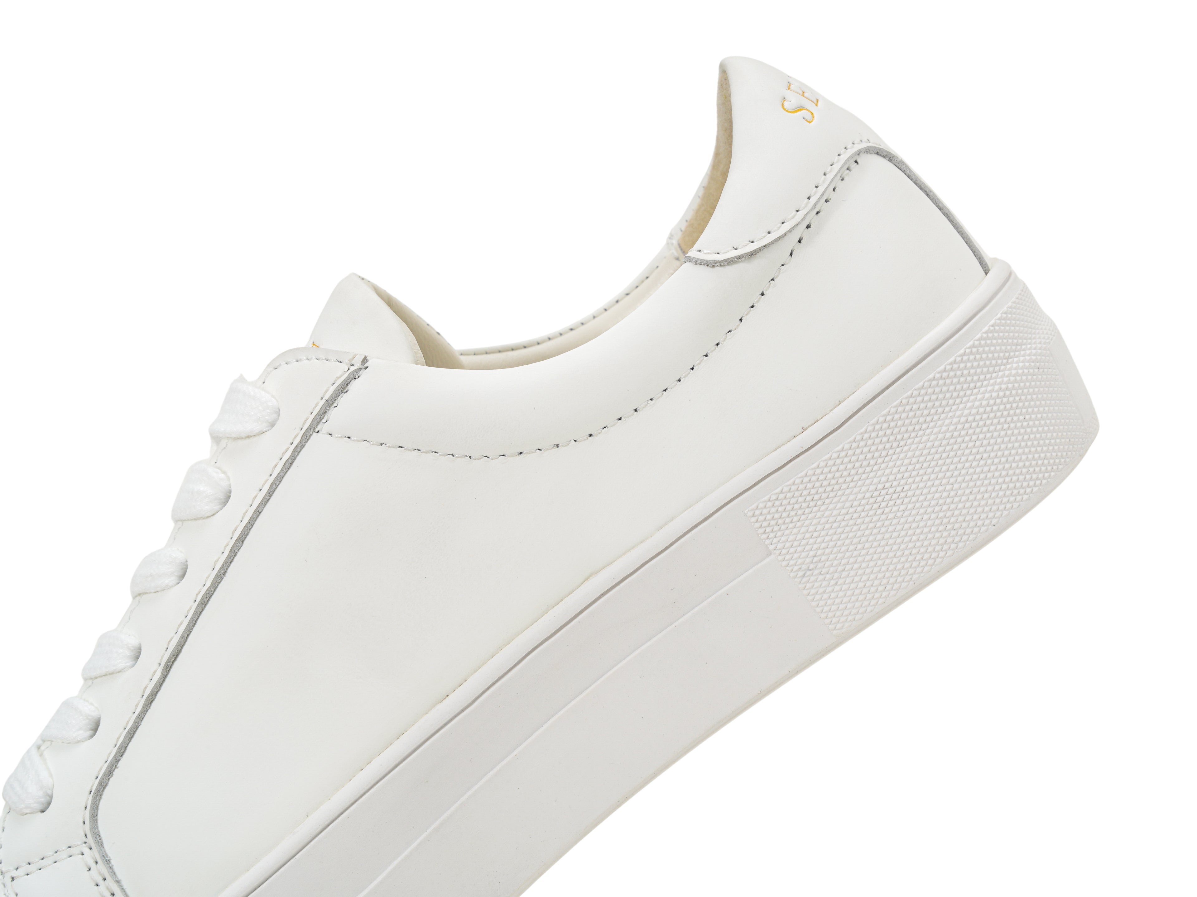 White Leather Sneakers