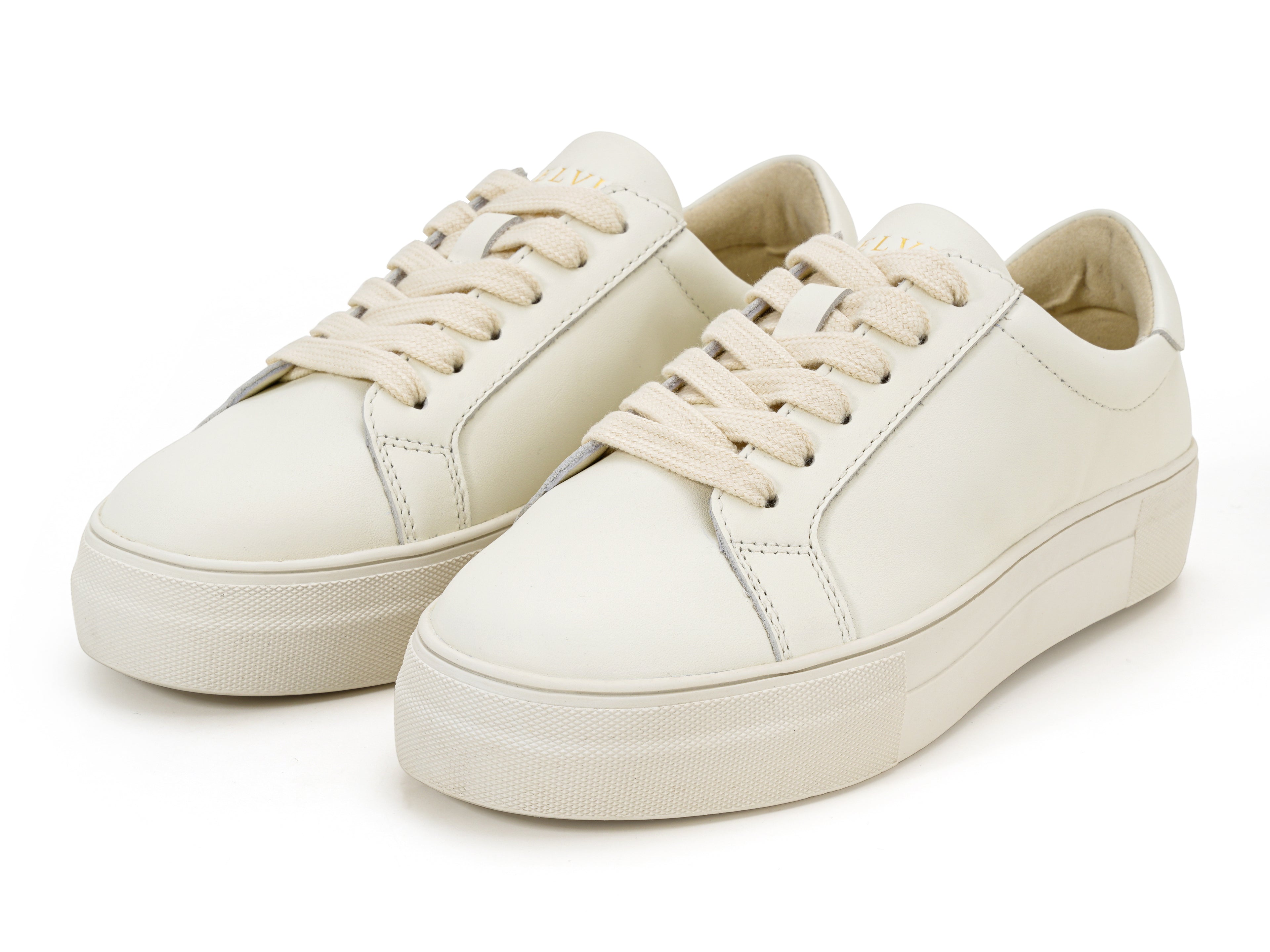 Milk Leather Sneakers