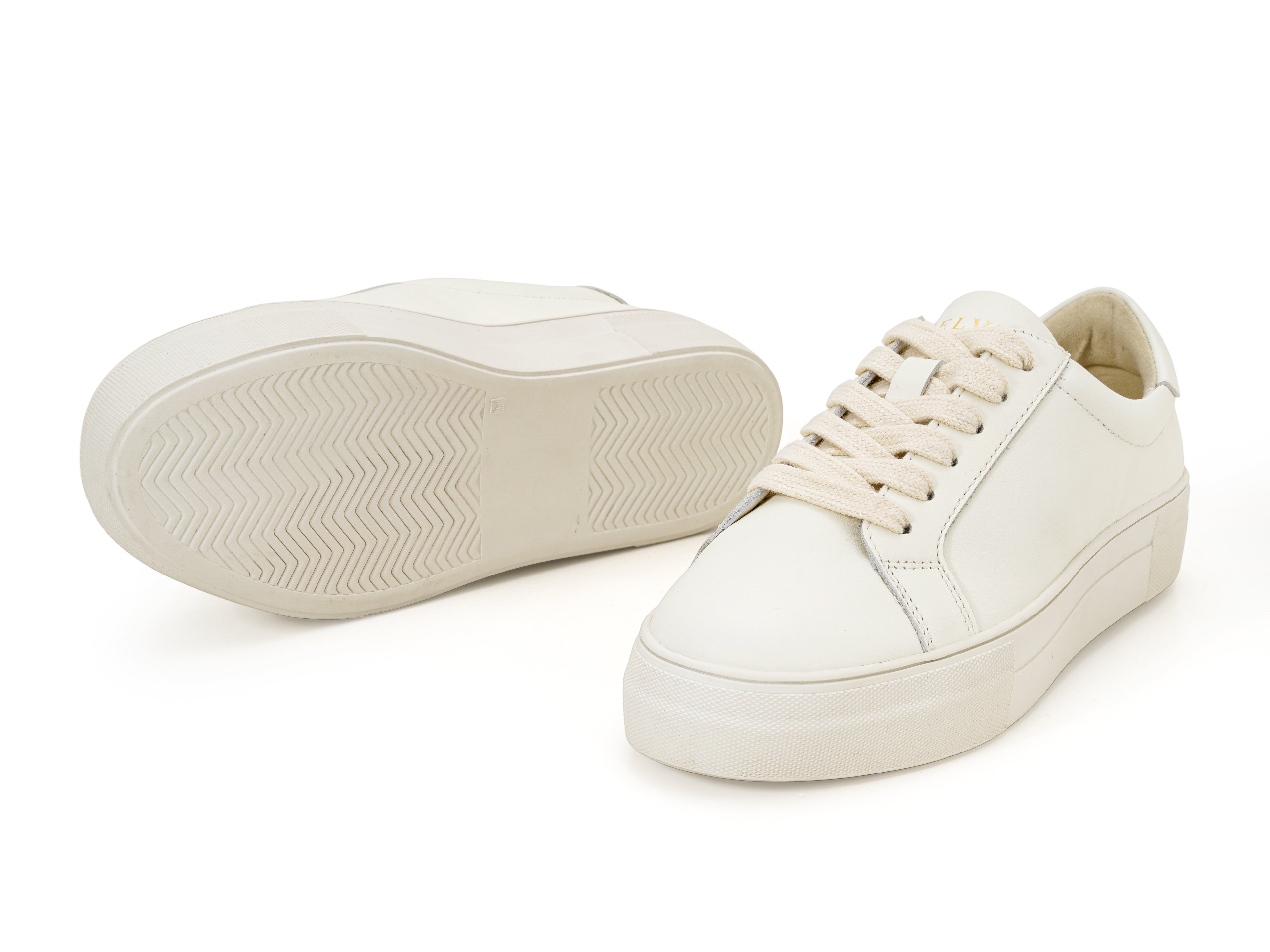 Milk Leather Sneakers