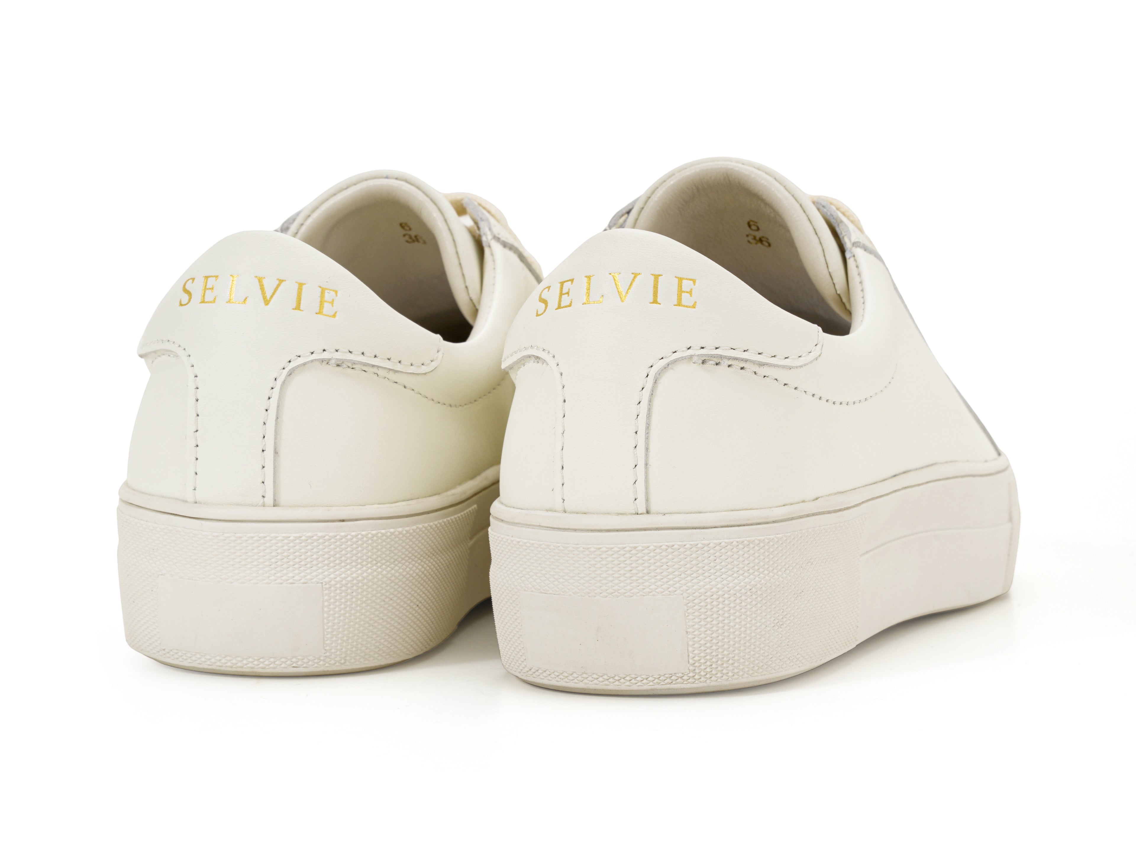 Milk Leather Sneakers