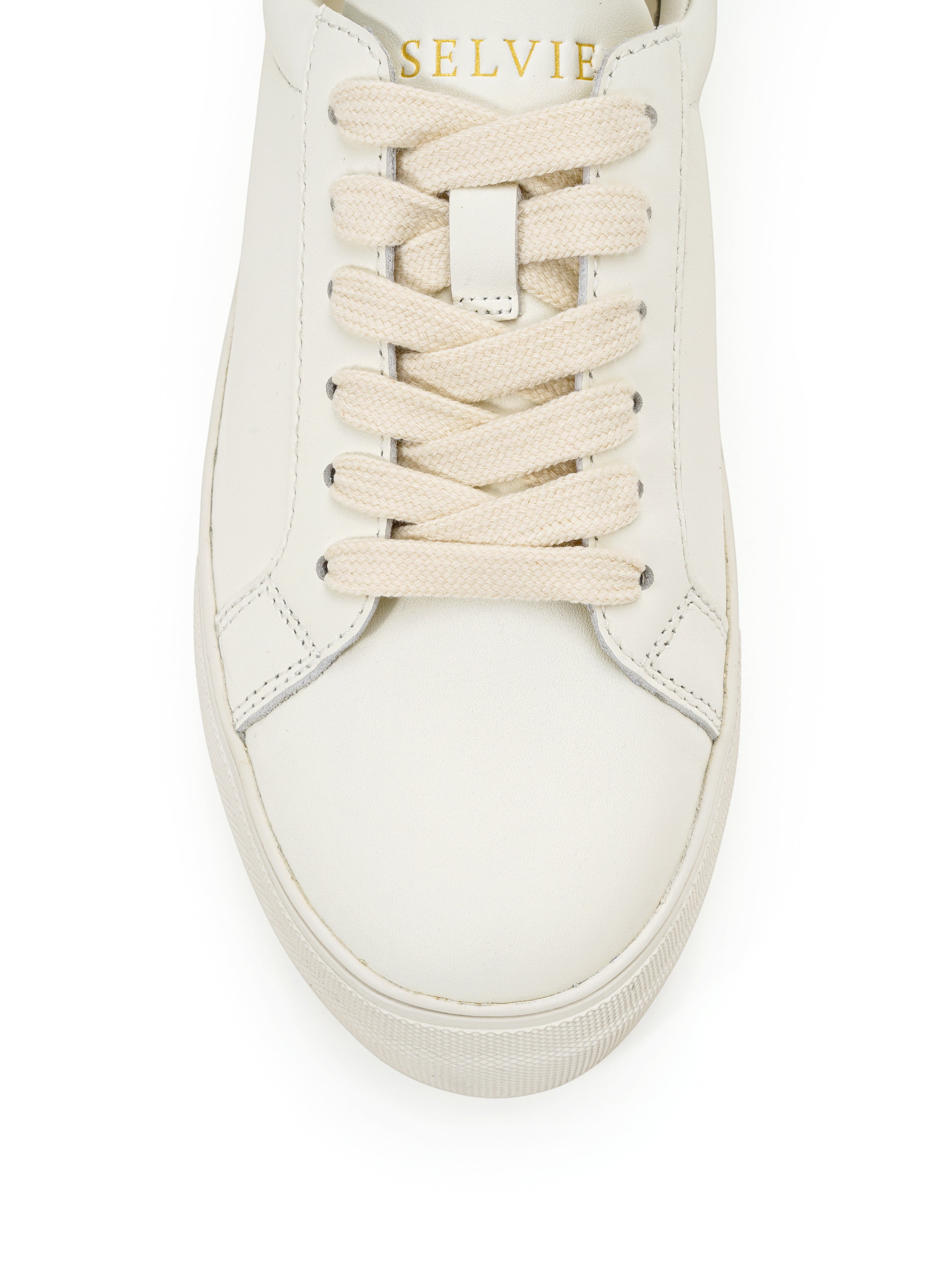 Milk Leather Sneakers