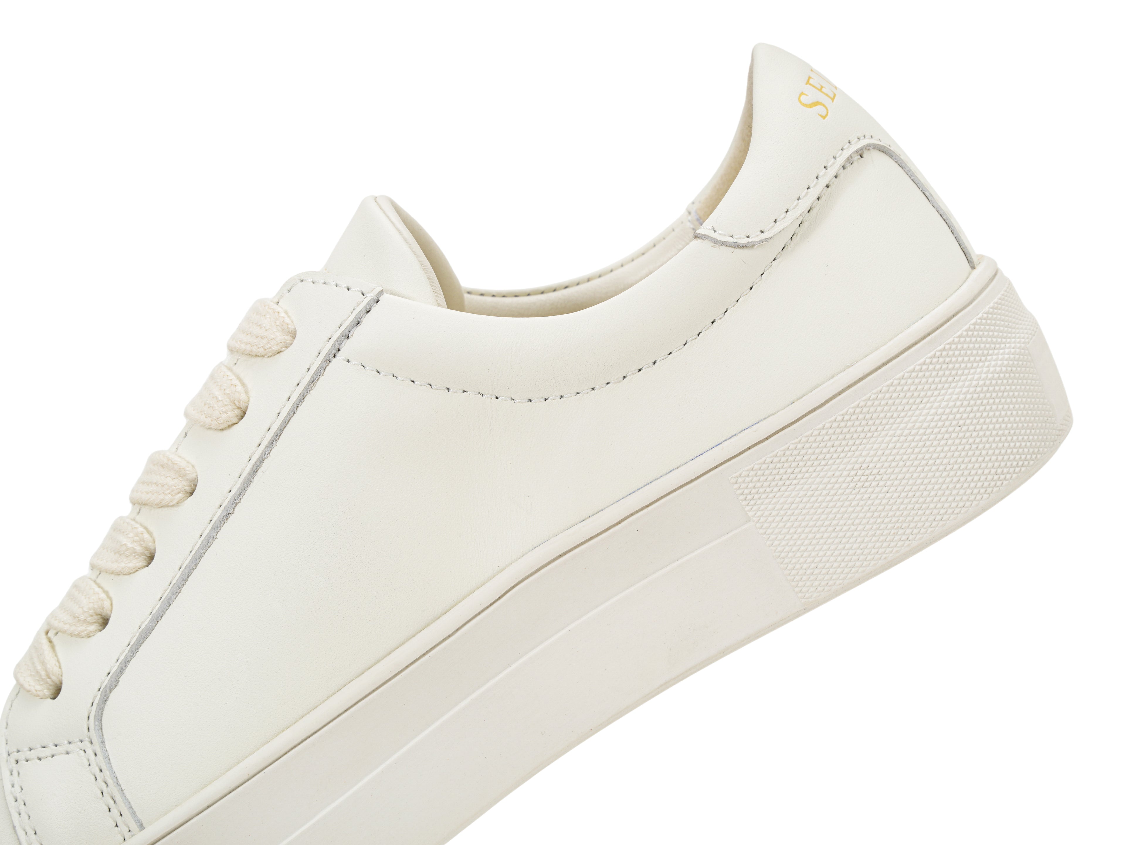 Milk Leather Sneakers