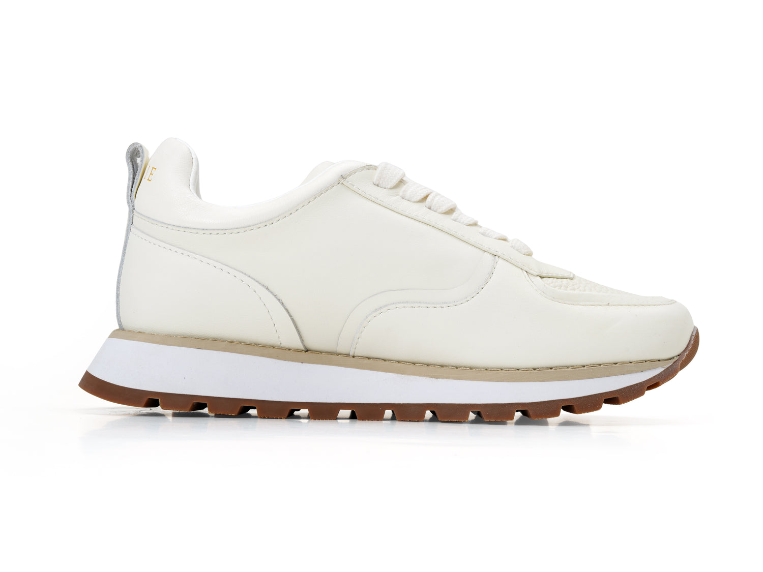 Minimalist White Chunky Sneakers