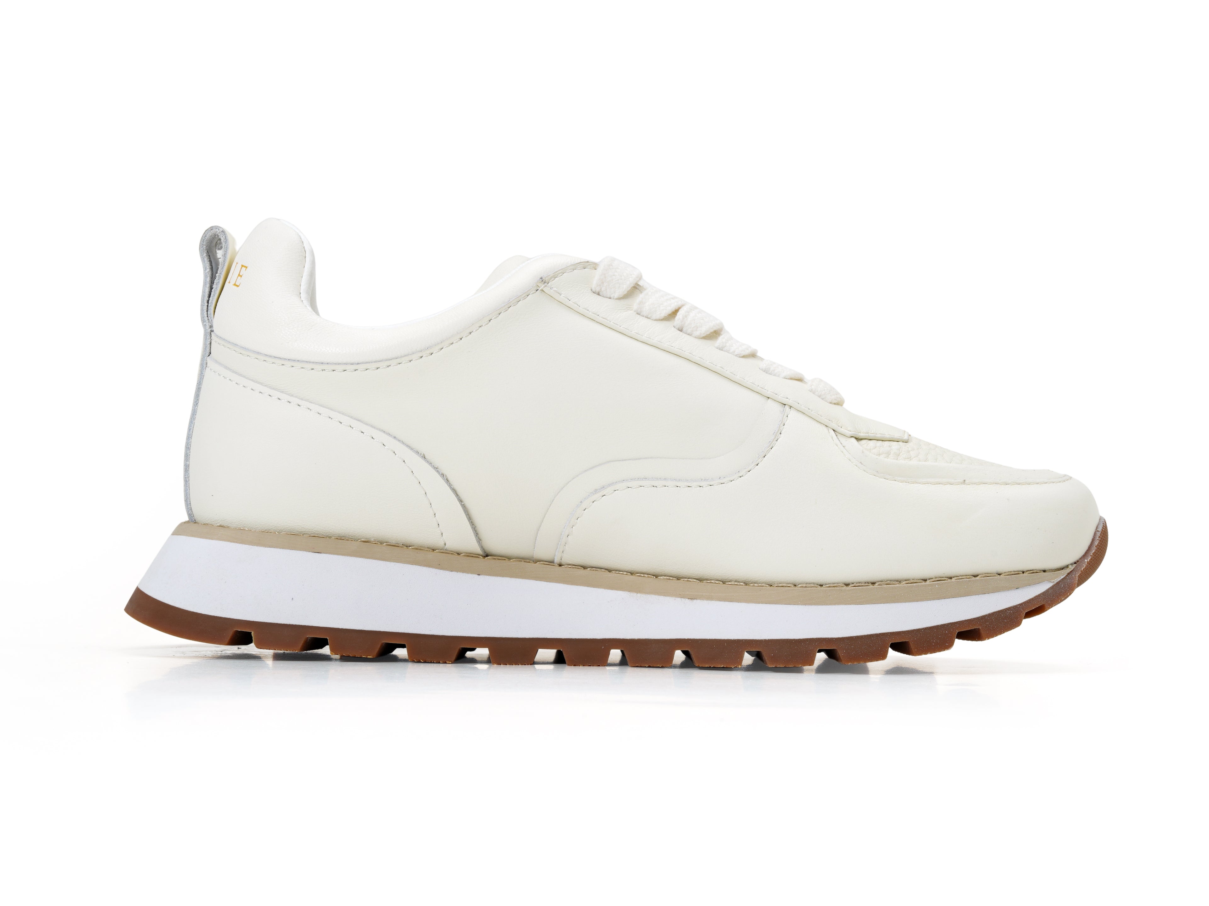 Minimalist White Chunky Sneakers