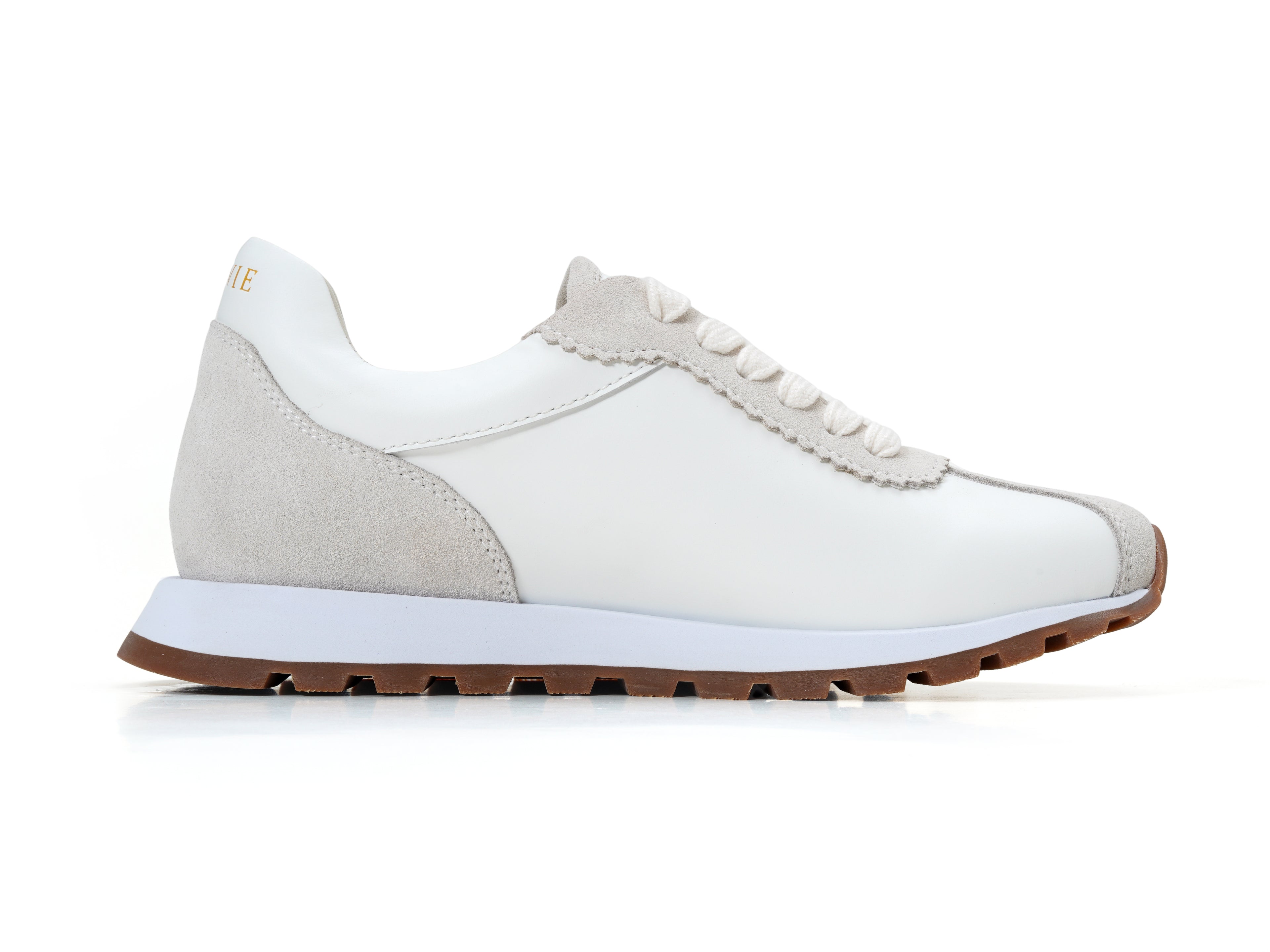 Elegant White Chunky Sneakers
