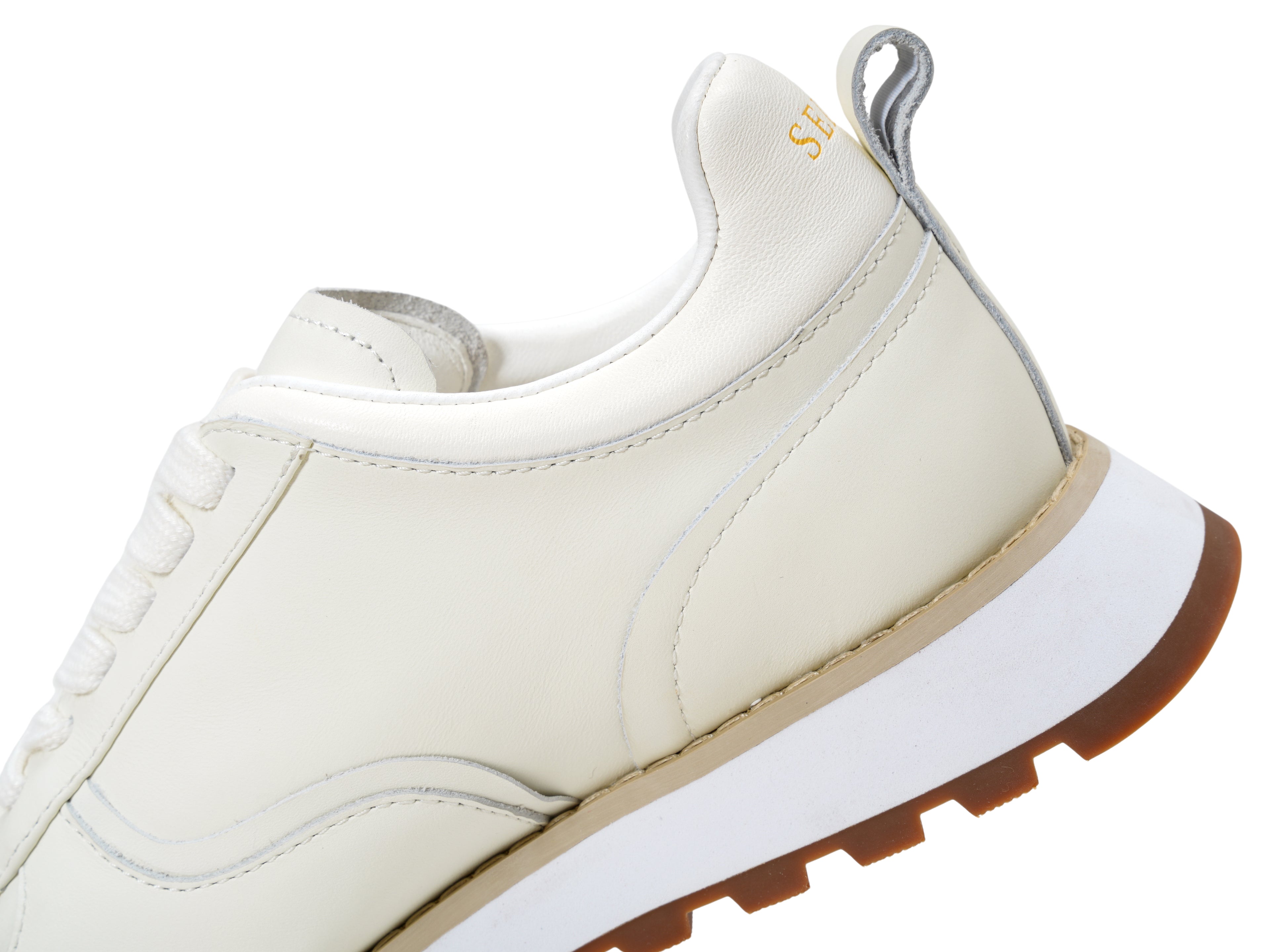 Minimalist White Chunky Sneakers