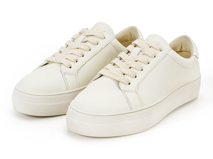 Milk Leather Sneakers