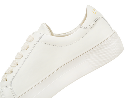 Milk Leather Sneakers