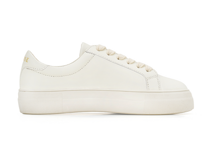 Milk Leather Sneakers
