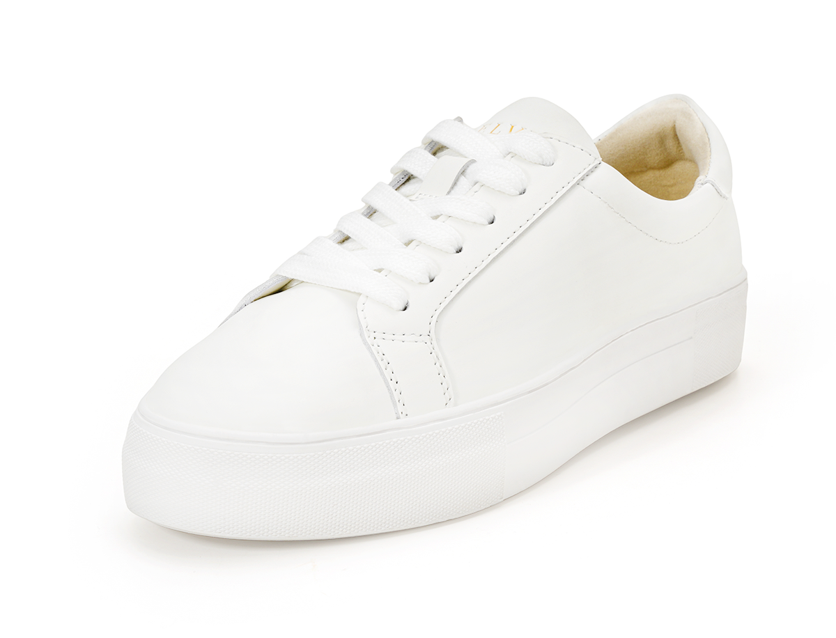 White Leather Sneakers
