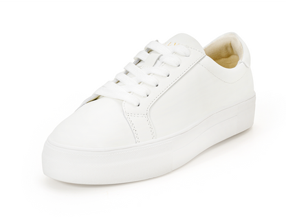 White Leather Sneakers