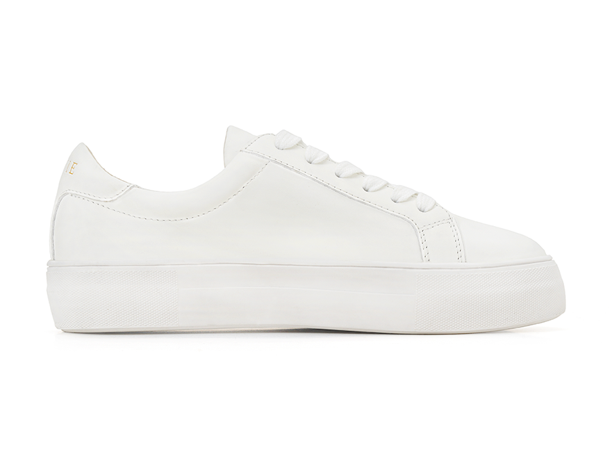White Leather Sneakers