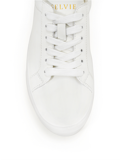 White Leather Sneakers