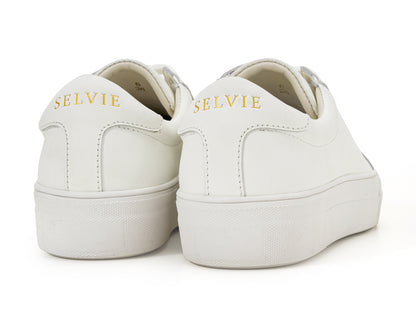 White Leather Sneakers