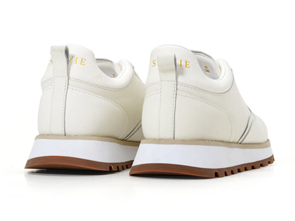 Minimalist White Chunky Sneakers