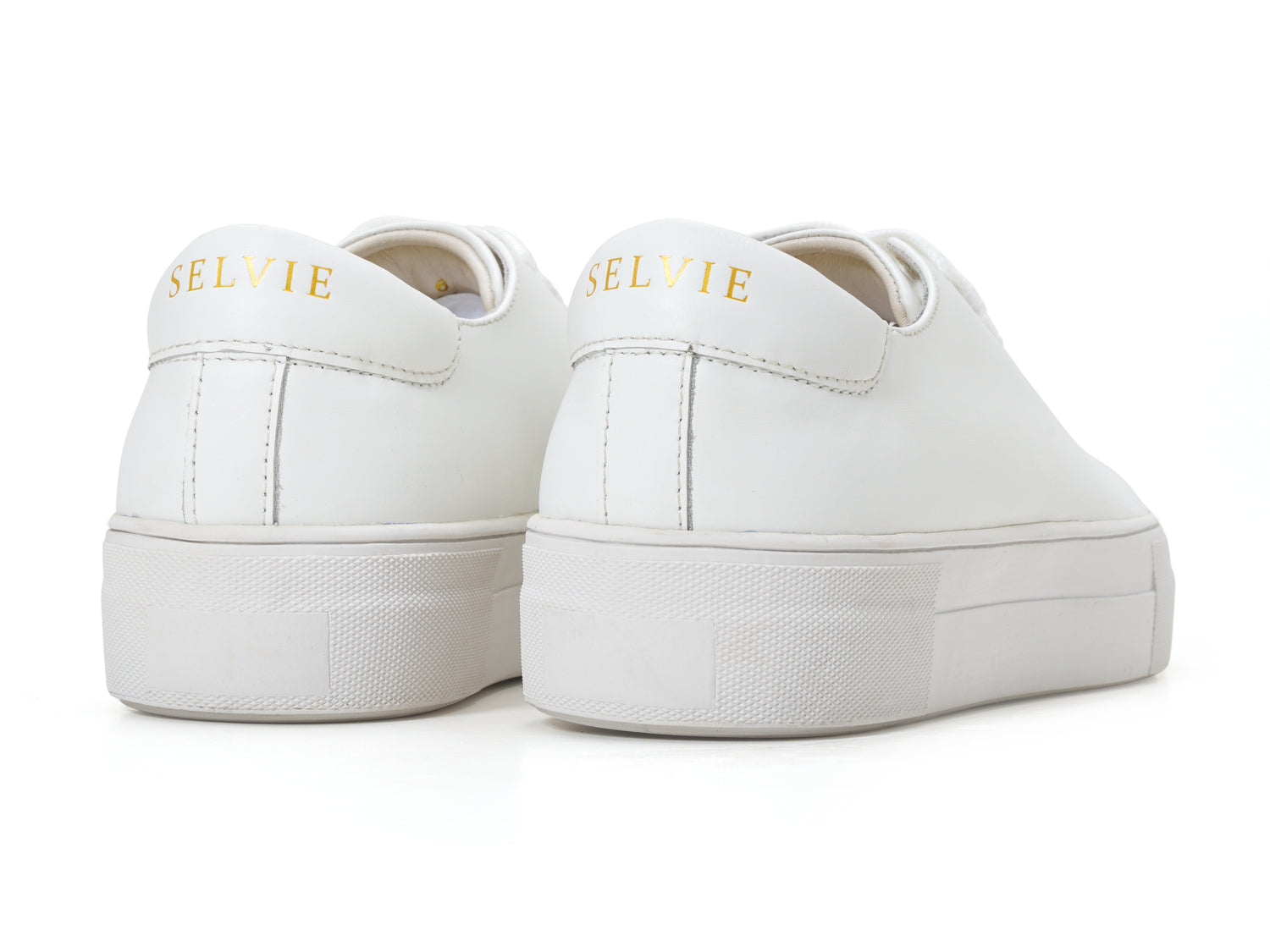 Classic Clean White Platform Sneaker