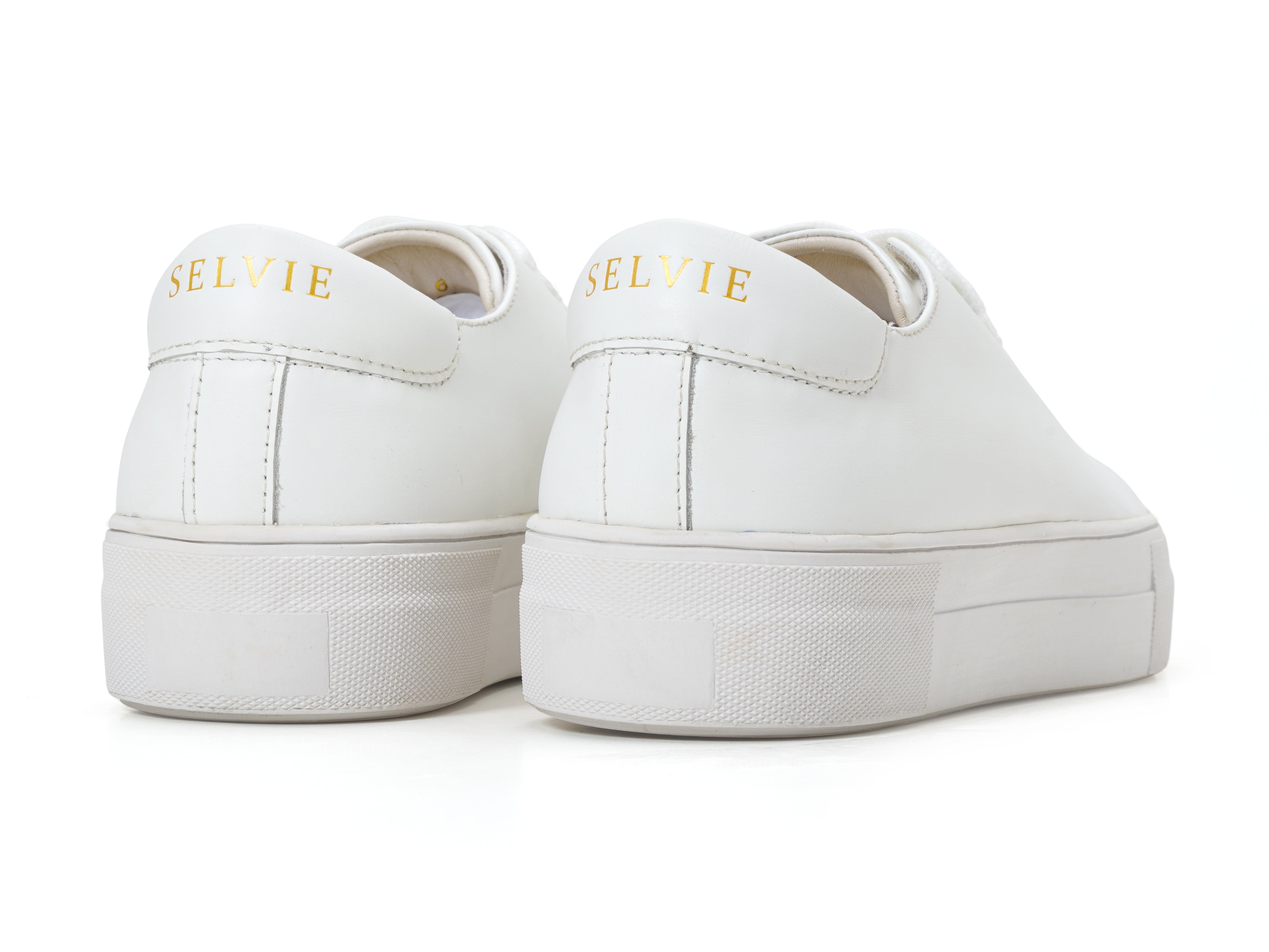 Classic Clean White Platform Sneaker