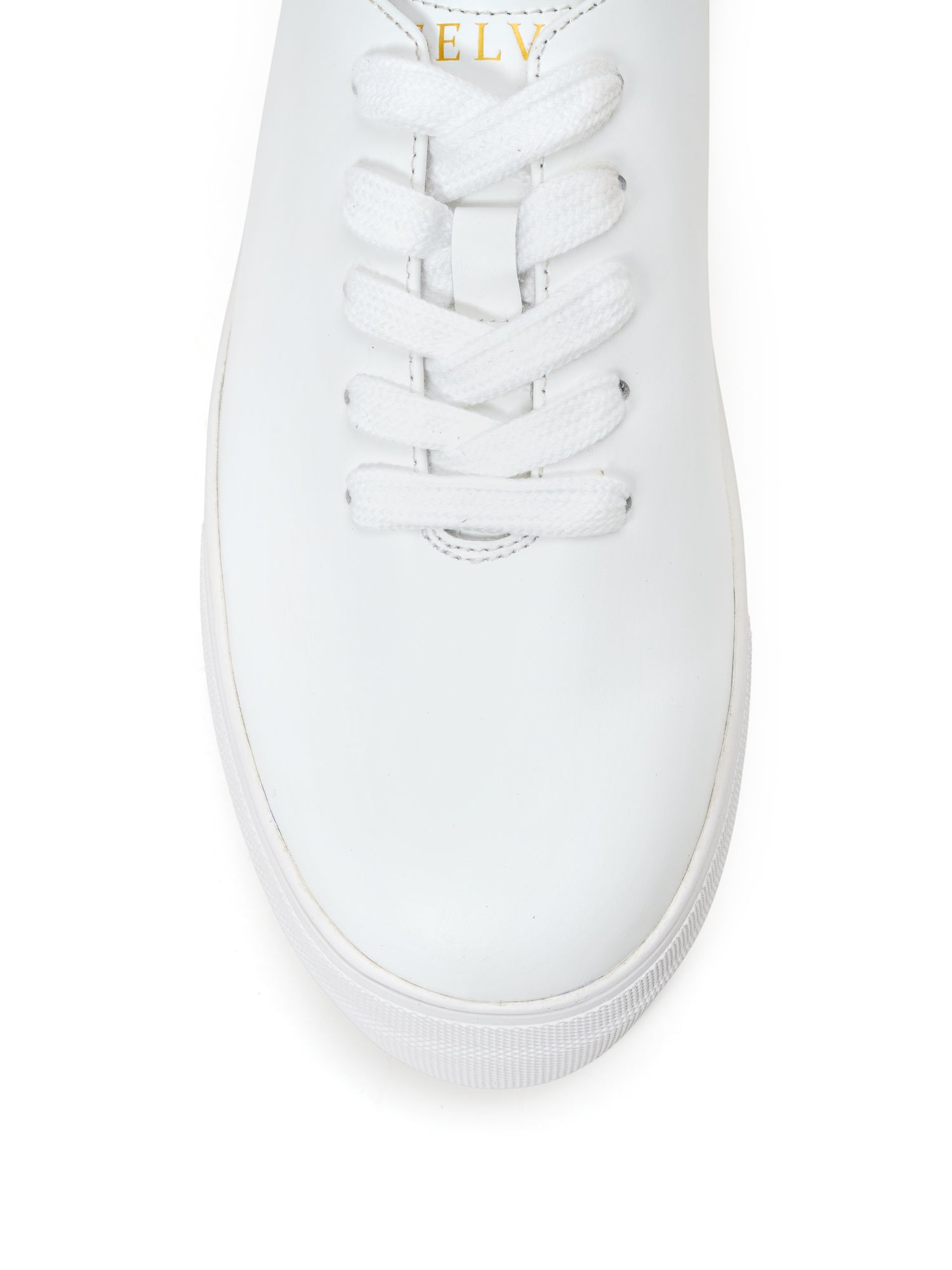 Classic Clean White Platform Sneaker