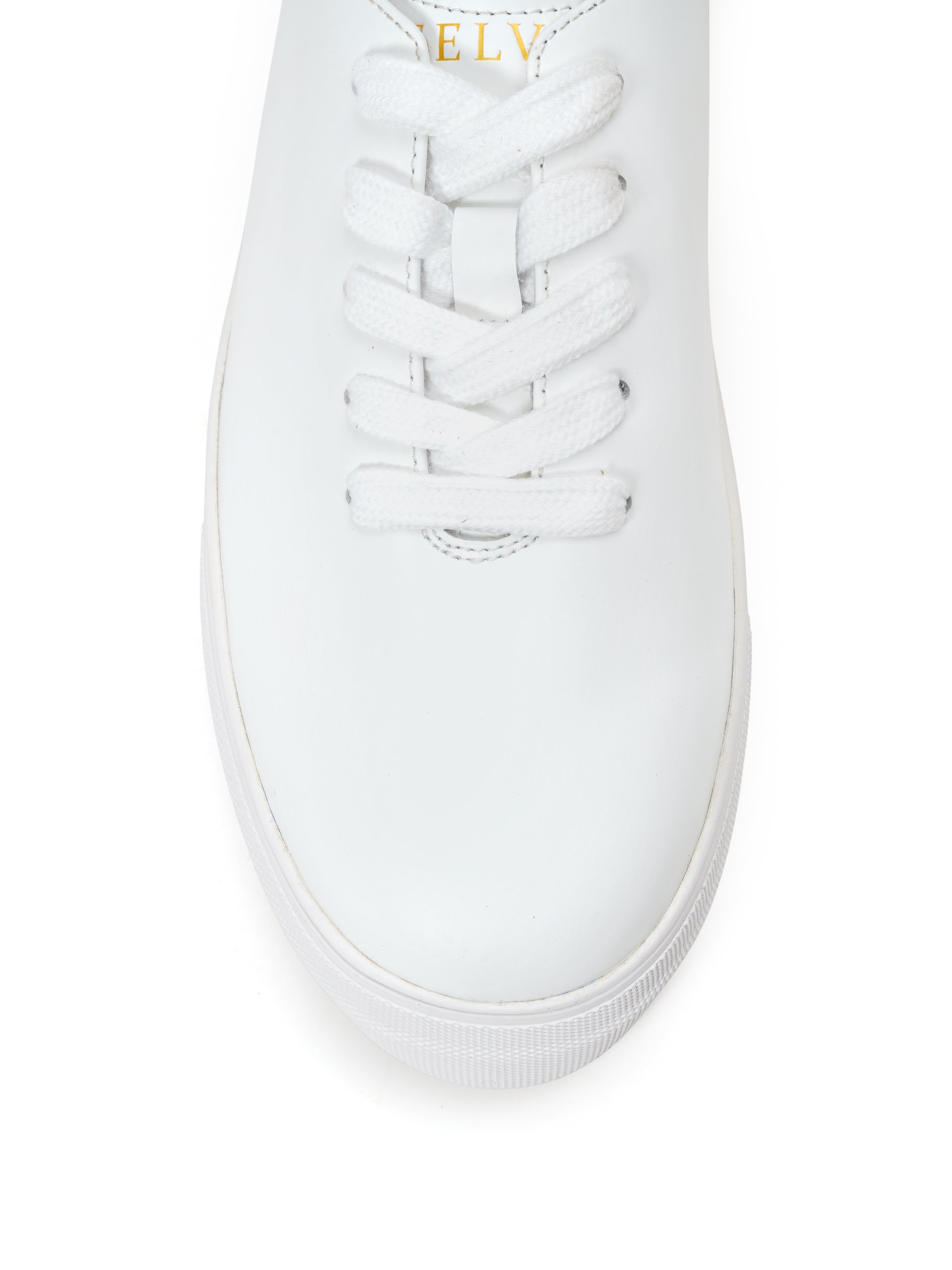 Classic Clean White Platform Sneaker