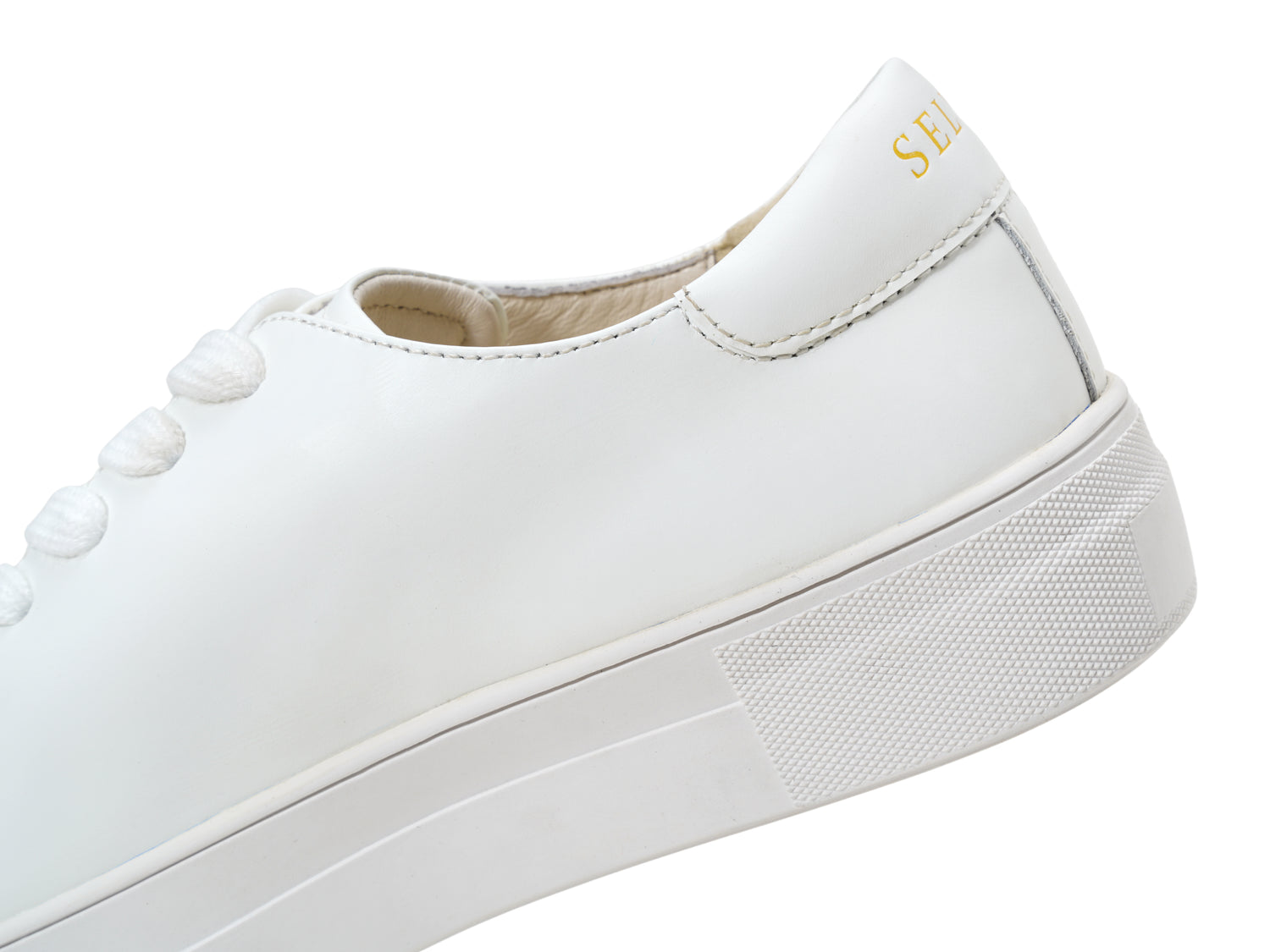 Classic Clean White Platform Sneaker